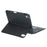 HY-10B For iPad (2025) / 10.9 (2022) Leather Case Detachable Backlit Bluetooth-Compatible Keyboard with Floating Stand - Black - 6