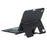 HY-10B For iPad (2025) / 10.9 (2022) Leather Case Detachable Backlit Bluetooth-Compatible Keyboard with Floating Stand - Black - 7