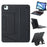 HY-11B Leather Case For iPad Air 11 (2026) / (2025) (2024) / Air (2022) / (2020) / Pro 11 (2022) / (2021) / (2020) / (2018) Keyboard with Floating Stand - Black - 1