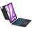 HY-12B Leather Case For iPad Air 13 (2026) / (2025) / (2024) / Pro 12.9 (2022) / (2021) / (2020) / (2018) Detachable Keyboard with Floating Stand - Black - 3