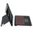 HY-13B For iPad Pro 11 (2024) Leather Case Detachable Backlit Bluetooth-Compatible Keyboard with Floating Stand - Black - 5