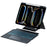 HY-14B For iPad Pro 13 (2025) / (2024) Leather Case Detachable Backlit Bluetooth-Compatible Keyboard with Floating Stand - Black - 4