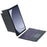 HY-A09B For Samsung Galaxy Tab A9+ X210 Leather Case Detachable Backlit Bluetooth-Compatible Keyboard with Floating Stand - Black - 3