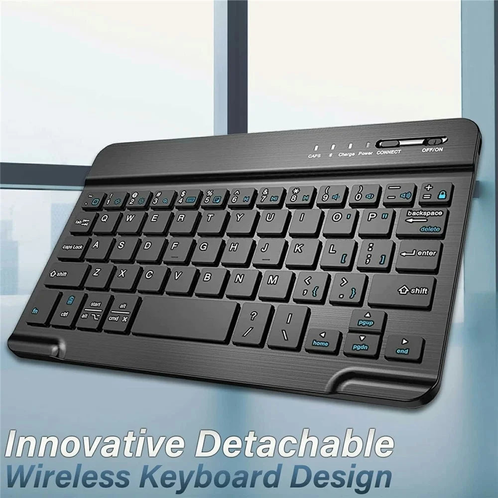 SK-M9 For Lenovo Tab M9 (TB-310FU / TB-310XU) Bluetooth-Compatible Keyboard Leather Case with Pen Slot - 3