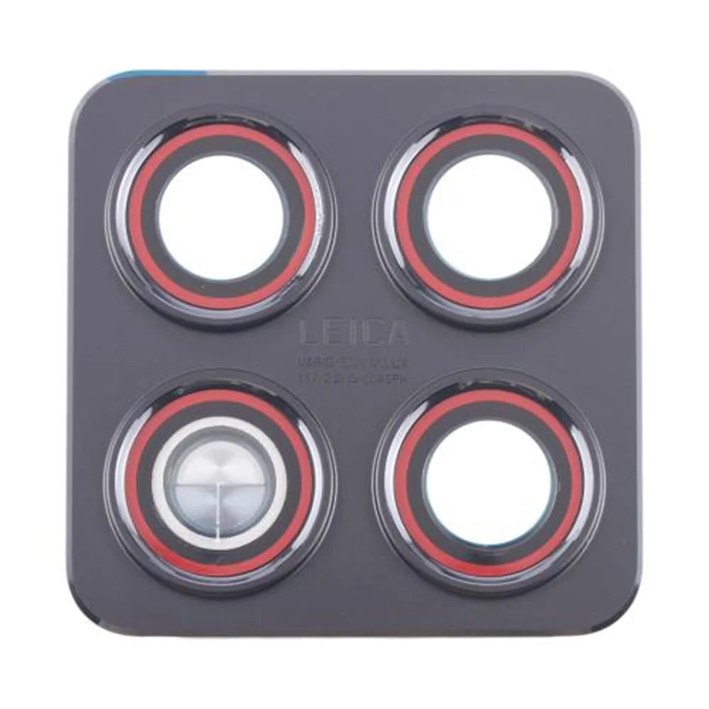 For Xiaomi 14T OEM Back Camera Lens Holder Cover with Glass Part (Without Logo) - Black - 1