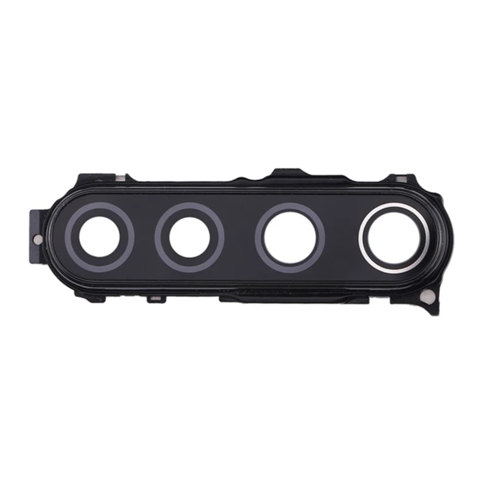 For Xiaomi Redmi Note 8 OEM Back Camera Lens Holder Cover with Glass Part (without Logo) - Black - 1