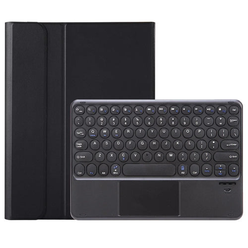 YAM29-A Leather Case for Lenovo Tab 10.1 (2025) / Zhaoyang K10C / S10 TB-311FU / XC TBF1 2025 Bluetooth-Compatible Keyboard with Touchpad - Black - 1