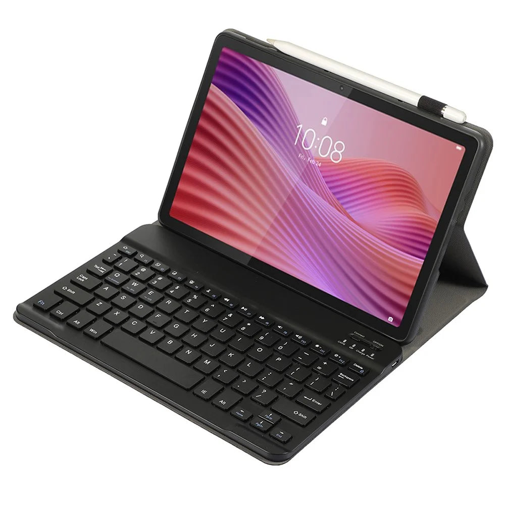 AM29 Leather Case for Lenovo Tab 10.1 (2025) / Zhaoyang K10C / S10 TB-311FU / XC TBF1 2025 Bluetooth-Compatible Keyboard - Black - 3
