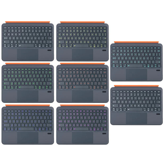 K07D Floating Magnetic Keyboard for iPad (2025) / iPad 10.9 (2022) / iPad Air 11 (2026) / (2025) (2024) Tablet Leather Case - 2