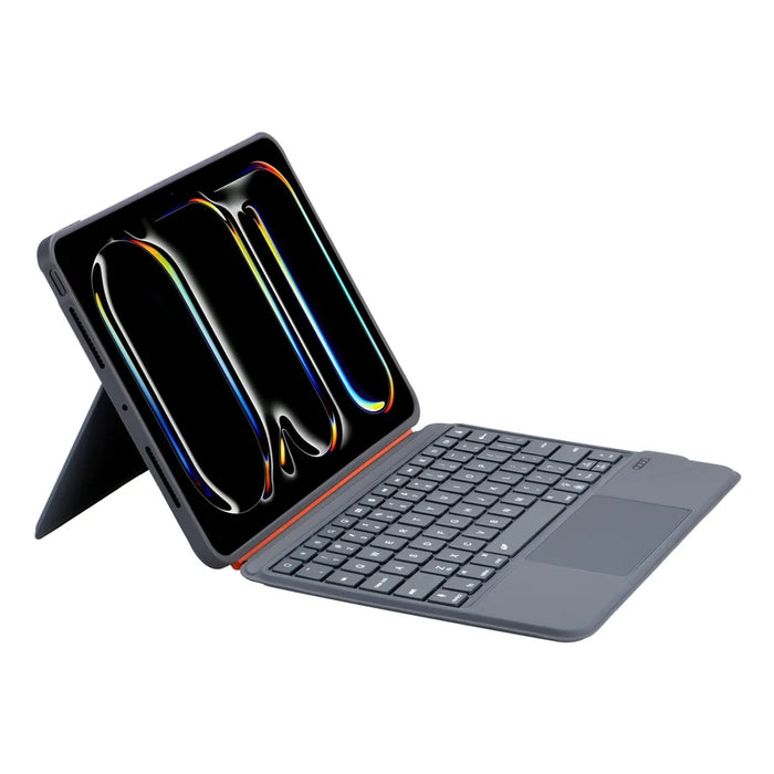 K07D Floating Magnetic Keyboard for iPad (2025) / iPad 10.9 (2022) / iPad Air 11 (2026) / (2025) (2024) Tablet Leather Case - 4
