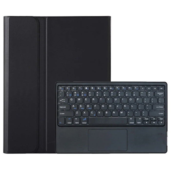 A820B-A For Samsung Galaxy Tab S10 FE+ X620 / X626B Detachable Bluetooth-Compatible Keyboard Case with Touchpad - Black - 2