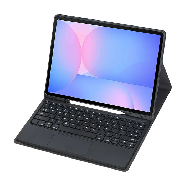 A820B-A For Samsung Galaxy Tab S10 FE+ X620 / X626B Detachable Bluetooth-Compatible Keyboard Case with Touchpad - Black - 3