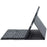 A820B-A For Samsung Galaxy Tab S10 FE+ X620 / X626B Detachable Bluetooth-Compatible Keyboard Case with Touchpad - Black - 5