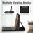 RGB-HD10.1(21 / 23) For Amazon Fire HD 10 Plus (2023) (2021) / Fire HD 10 (2023) (2021) Bluetooth-Compatible Keyboard with Tri Color Backlit - 4