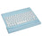 SK-9709D Leather Case For iPad 9.7-inch (2018) / (2017) / Air (2013) / Air 2 , Colorful Backlit Bluetooth-Compatible Keyboard - Sky Blue - 4