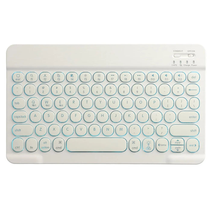 Y07S For iPad 9.7-inch (2018) (2017) / iPad Pro 9.7 inch (2016) / Air 2 / Air (2013) Bluetooth-Compatible Keyboard Leather Case - 6