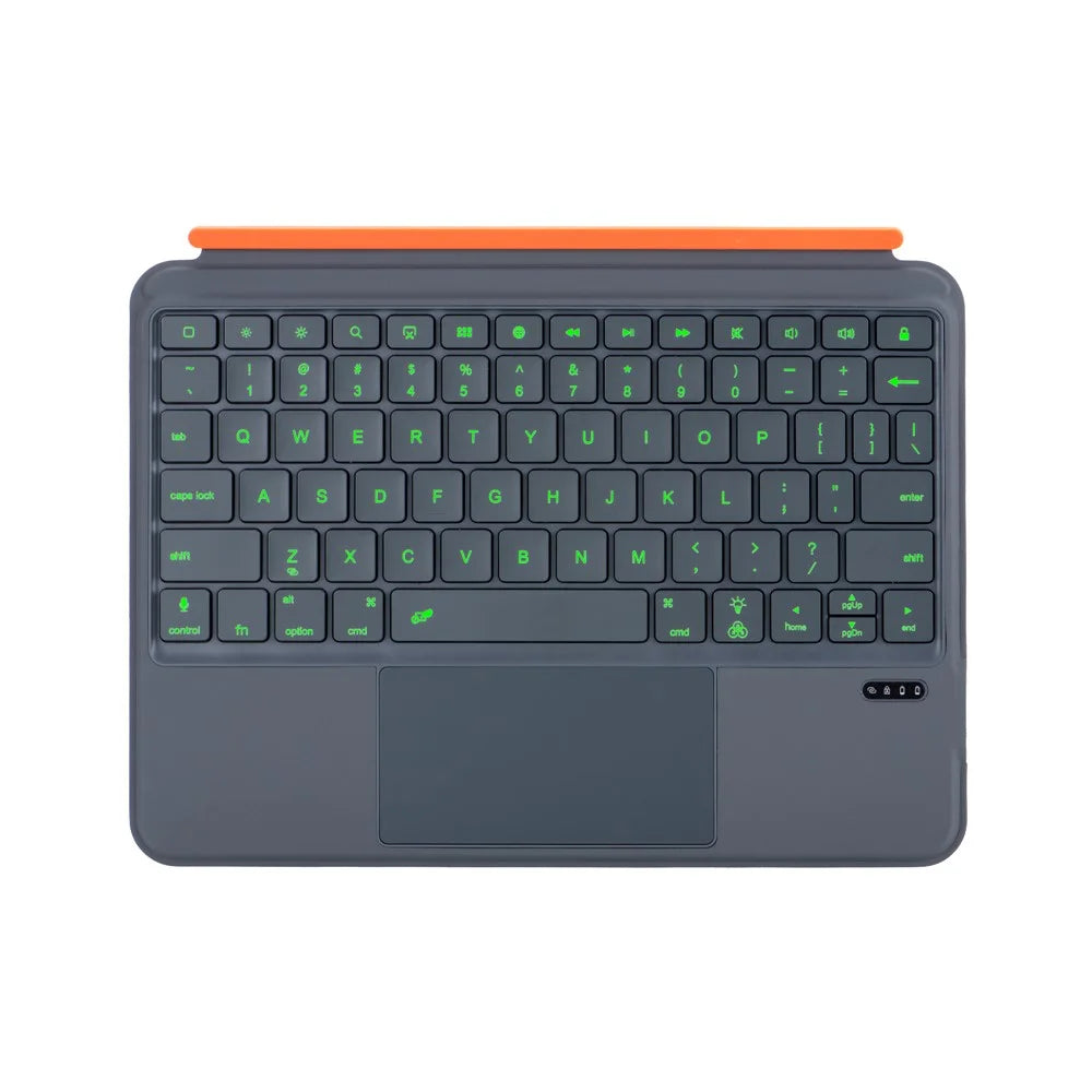 K07 Leather Case for iPad (2025) / Air 11 (2026) / (2025) / Air 11 (2024) Metal Rotating Hinge Bluetooth-Compatible Keyboard with Backlit - 5