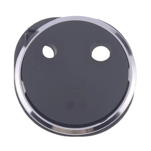For Xiaomi Redmi K80 5G OEM Back Camera Lens Holder Cover with Glass Part (Without Logo) - Black - 1
