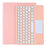 Wireless Touch Bluetooth-compatible Keyboard Skin-feel Leather Tablet Stand Case for iPad 10.2 (2021)/(2020)/(2019)/Pro 10.5-inch (2017)/Air 10.5 inch (2019) - Pink - 1