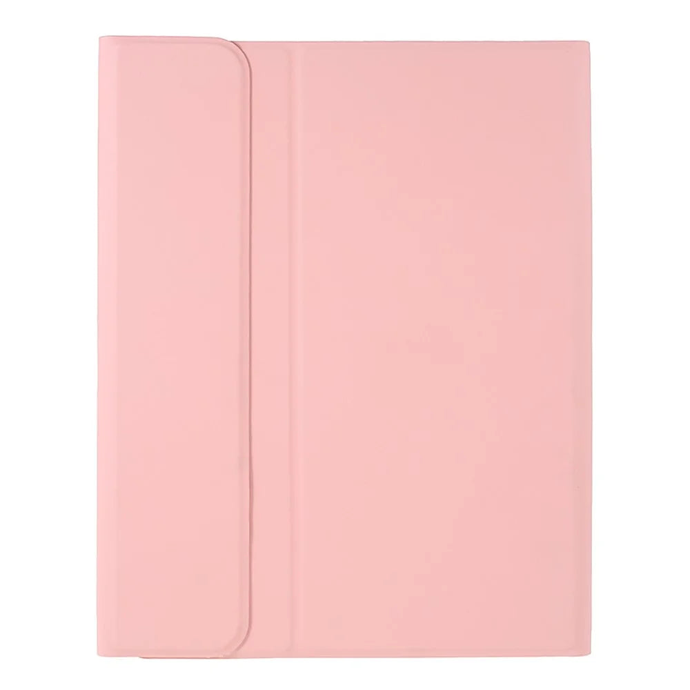 Bluetooth-Compatible Keyboard Touchpad Leather Tablet Stand Case for iPad Air 11 (2026) / (2025) / (2024) / Air (2022) / (2020) - Pink - 4