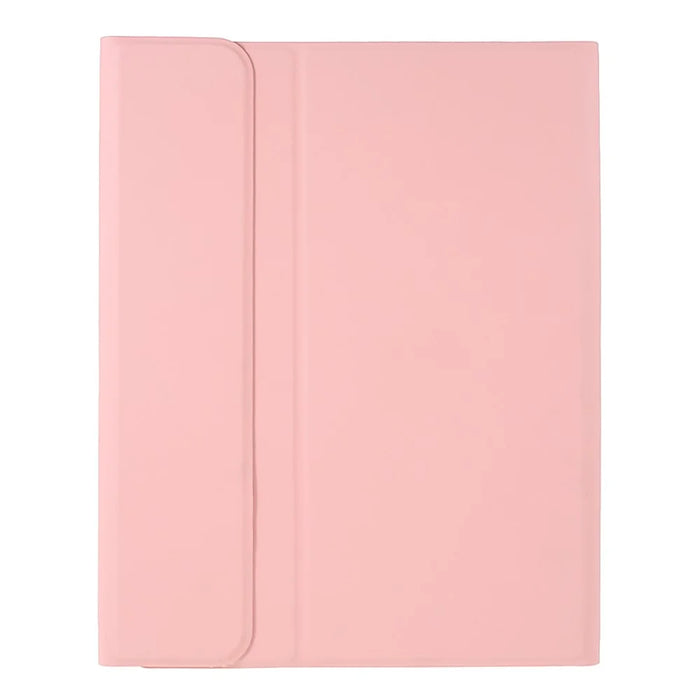 Bluetooth-Compatible Keyboard Touchpad Leather Tablet Stand Case for iPad Air 11 (2026) / (2025) / (2024) / Air (2022) / (2020) - Pink - 4