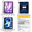 Tablet Case for iPad Air 11 (2026) / (2025) / (2024) / Air (2022) / (2020) Touchpad Bluetooth-Compatible Keyboard Leather Stand Cover - Purple - 6