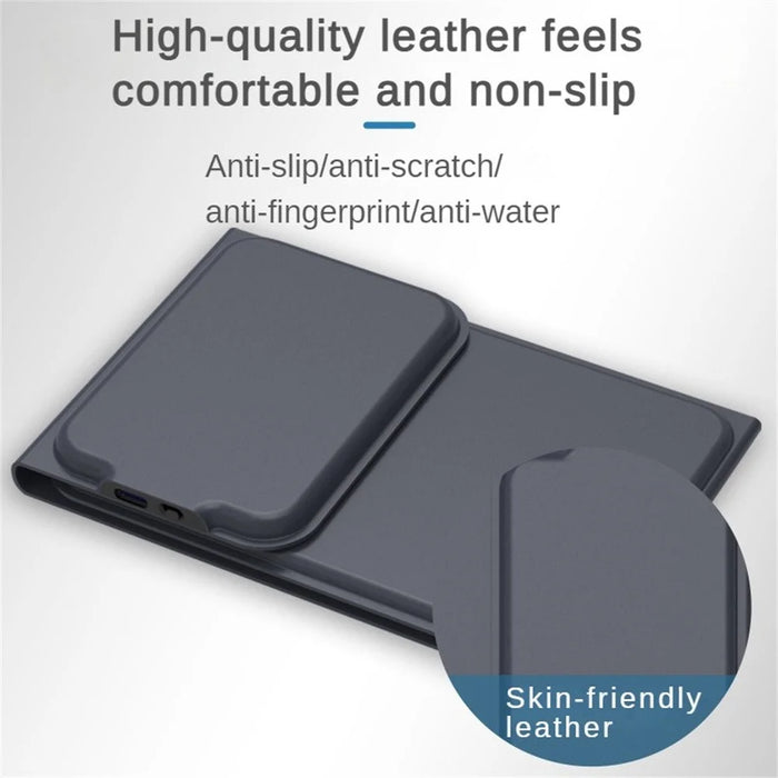 BK19 Mini Bluetooth-Compatible Keyboard Ultra Thin Portable Wireless Tri-Fold Keypad with Touchpad - 2