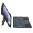 TA09B-AS For Samsung Galaxy Tab A9+ Backlit Touchpad Bluetooth-Compatible Keyboard Leather Case - 3