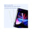 Leather Tablet Case for iPad Pro 11 (2022) / (2021) / (2020) / (2018) Detachable Touchpad Bluetooth-Compatible Keyboard Protective Cover - Purple - 3
