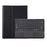 AM30-A For Lenovo Yoga Tab Plus Detachable Touchpad Bluetooth-Compatible Keyboard Ultra Thin Tablet Leather Case - Black - 1