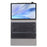 AV15 For vivo Pad SE Detachable Bluetooth-Compatible Keyboard Ultra Thin Leather Tablet Case - Black - 2