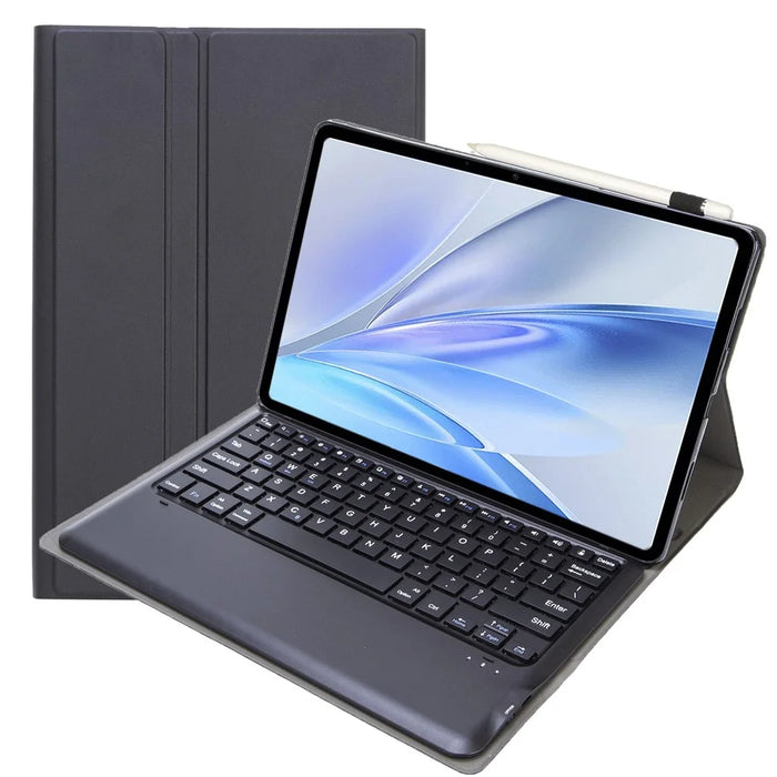 AV15 For vivo Pad SE Detachable Bluetooth-Compatible Keyboard Ultra Thin Leather Tablet Case - Black - 6