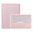 AH29 For Honor Pad 10 Detachable Bluetooth-Compatible Keyboard Ultra Thin Leather Tablet Case - Pink - 1