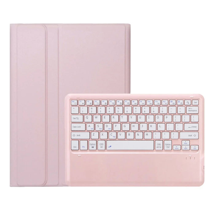 AH29 For Honor Pad 10 Detachable Bluetooth-Compatible Keyboard Ultra Thin Leather Tablet Case - Pink - 1