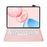 AH29 For Honor Pad 10 Detachable Bluetooth-Compatible Keyboard Ultra Thin Leather Tablet Case - Pink - 2