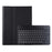 AH28 For Honor Pad X9a / X9 Pro Detachable Bluetooth-Compatible Keyboard Leather + TPU Tablet Case - Black - 1