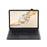 AH28-A For Honor Pad X9a / X9 Pro Detachable Touchpad Bluetooth-Compatible Keyboard Leather Tablet Case - Black - 4
