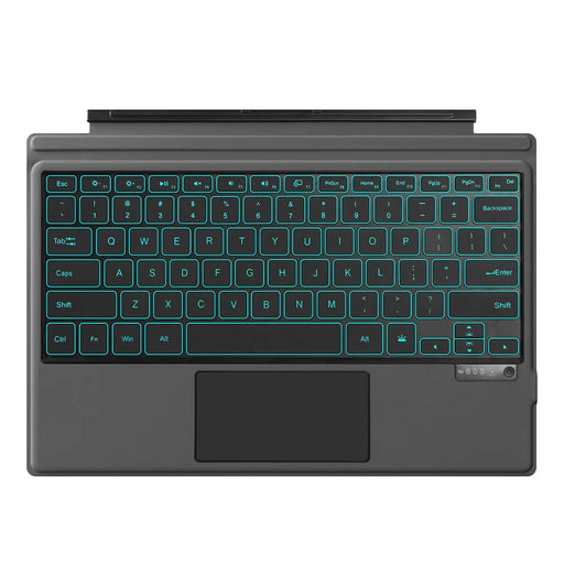 For Microsoft Surface Pro 7 / 6 / 5 / 4 Rechargeable Magnetic Bluetooth-compatible Wireless Keyboard with Backlit - 1