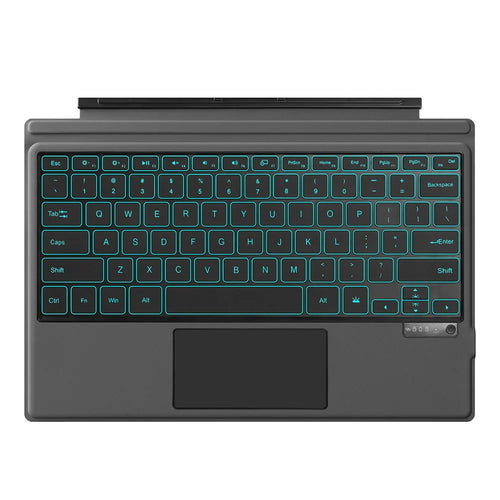 For Microsoft Surface Go 4 / 3 / 2 Rechargeable Magnetic Bluetooth-compatible Wireless Keyboard with Backlit - 1