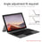 For Microsoft Surface Pro 11 / 10 / 9 / 8 Rechargeable Magnetic Bluetooth-compatible Wireless Keyboard with Backlit - 5