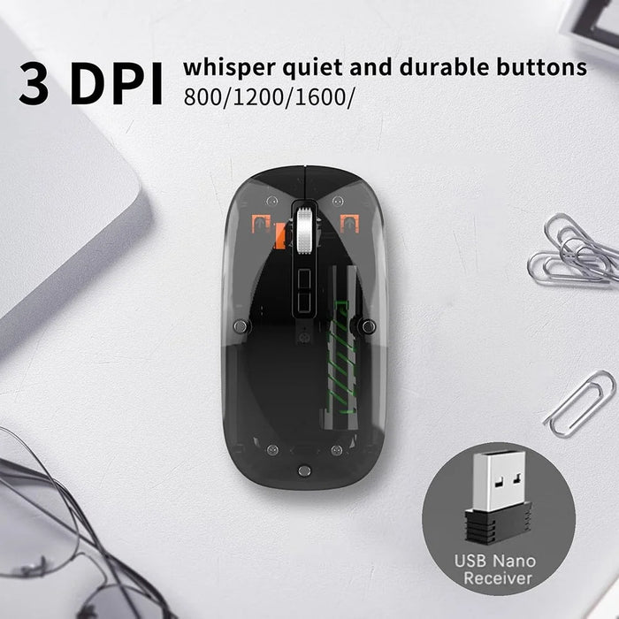 F69 Foldable Bluetooth-compatible Keyboard for Android  /  iOS  /  Windows with Mouse and Phone Stand Set - 7