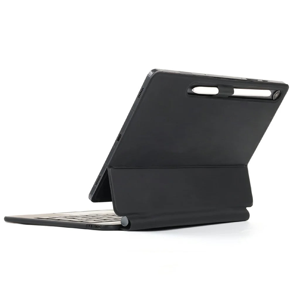 12.4 Inch Bluetooth-compatible Keyboard Case for Samsung Galaxy Tab S10+ / S9+ / S9 FE+ / S8+ / S7 FE / S7+ with Touchpad and Backlit - 3