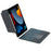 Bluetooth-compatible Keyboard for iPad 10.2 (2021) / (2020) / (2019) / iPad Air 10.5 inch (2019) / iPad Pro 10.5-inch (2017) Stand Case - Black - 3