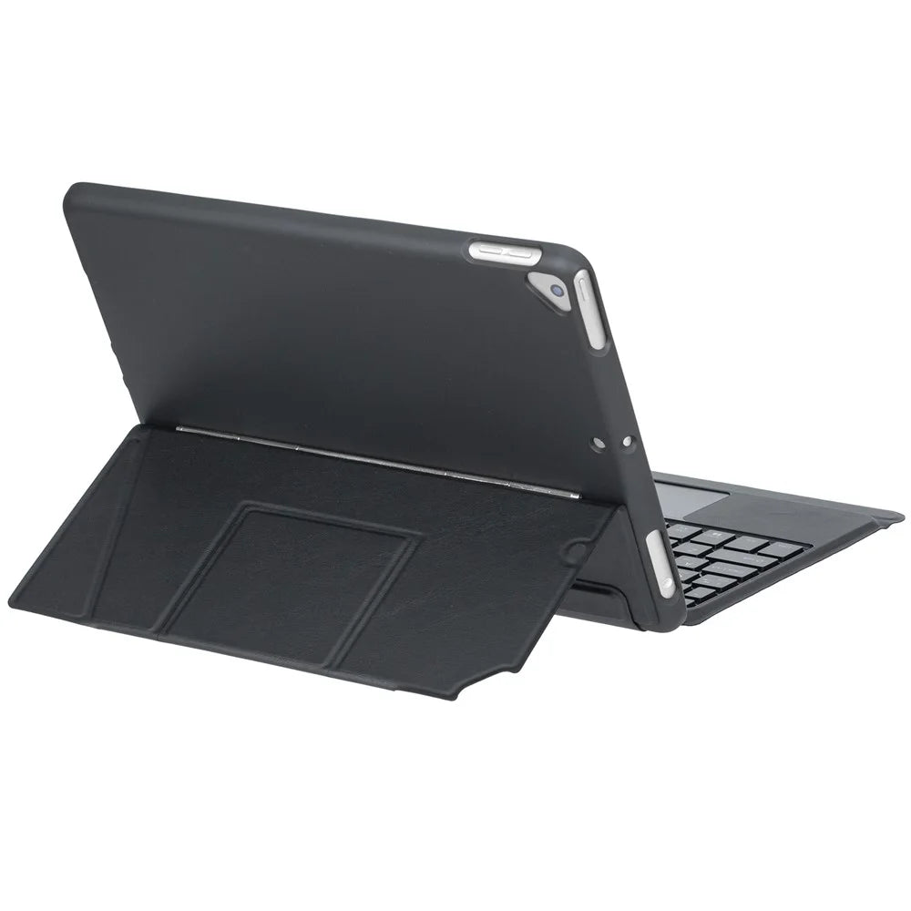 Bluetooth-compatible Keyboard for iPad 10.2 (2021) / (2020) / (2019) / iPad Air 10.5 inch (2019) / iPad Pro 10.5-inch (2017) Stand Case - Black - 5