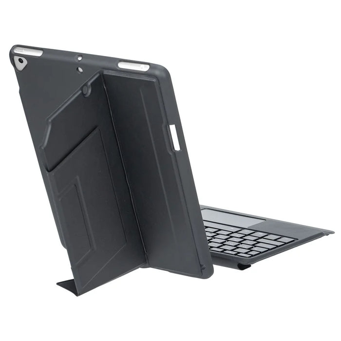 Bluetooth-compatible Keyboard for iPad 10.2 (2021) / (2020) / (2019) / iPad Air 10.5 inch (2019) / iPad Pro 10.5-inch (2017) Stand Case - Black - 7