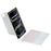 For iPad Pro 11 (2024) Detachable Bluetooth-compatible Keyboard Stand Case with Touchpad and Backlit - White - 3