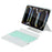 For iPad Pro 11 (2024) Detachable Bluetooth-compatible Keyboard Stand Case with Touchpad and Backlit - White - 4