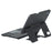 For iPad mini (2024) / (2021) Detachable Bluetooth-compatible Keyboard Stand Case with Touchpad and Backlit - Black - 7