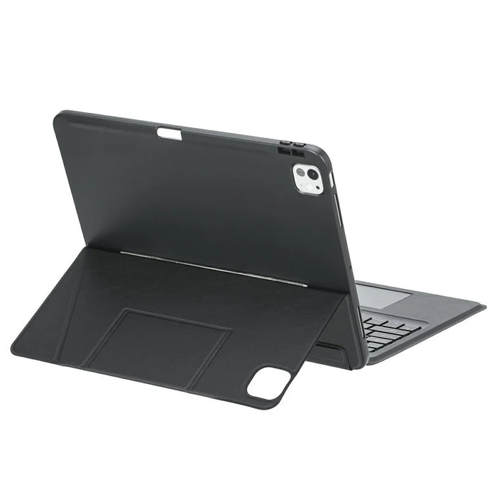 Bluetooth-compatible Keyboard for iPad Air 13 (2026) / (2025) / (2024) / iPad Pro 12.9 (2022) / (2021) / (2020) / (2018) Stand Case - Black - 5