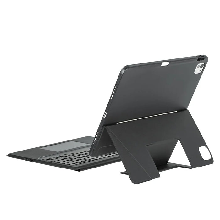 Bluetooth-compatible Keyboard for iPad Air 13 (2026) / (2025) / (2024) / iPad Pro 12.9 (2022) / (2021) / (2020) / (2018) Stand Case - Black - 6